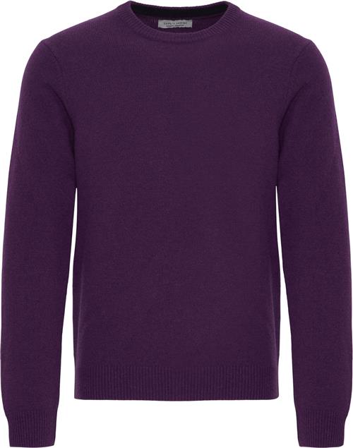 Casual Friday Cfkarl Crew Neck Bounty Knit Mand Montana Grape Melange Cardigans Regular Fit Str XXL - hos Magasin