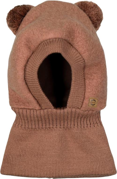 Se Mikk-Line Airwool Balaclava w Knit 98/104Y - Elefanthuer Uld hos Magasin ved Magasin