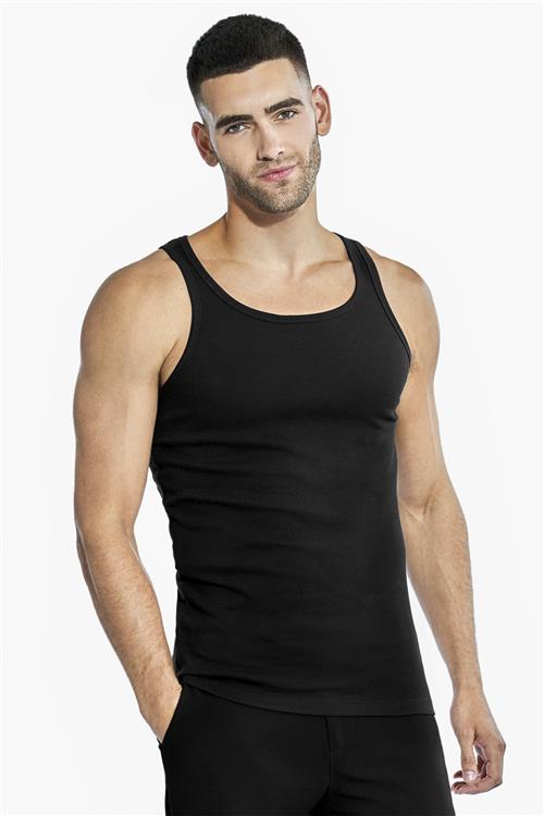 Bread & Boxers 2pack Tank Ribbed XXL - Undertrøjer Bomuld hos Magasin