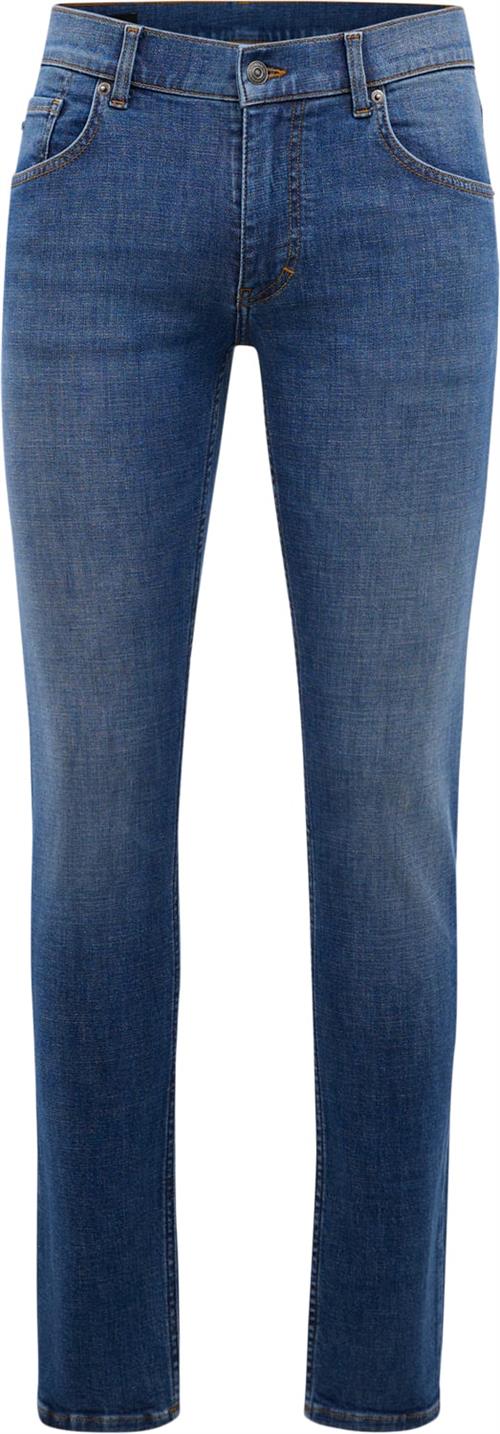 J. Lindeberg Jay Active Mid Indigo Jeans Mand 6194 Jeans Str W32 / L32 - hos Magasin