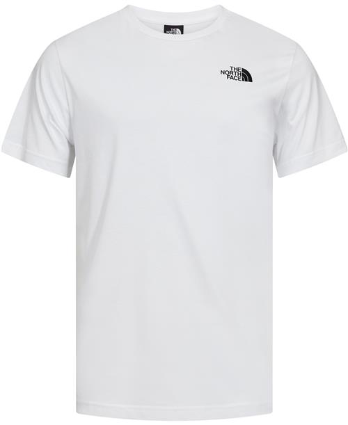 Se The North Face M Vertical SS TEE TNF White Mand Hvid Kortærmede T-shirts Str XXL - Bomuld hos Magasin ved Magasin