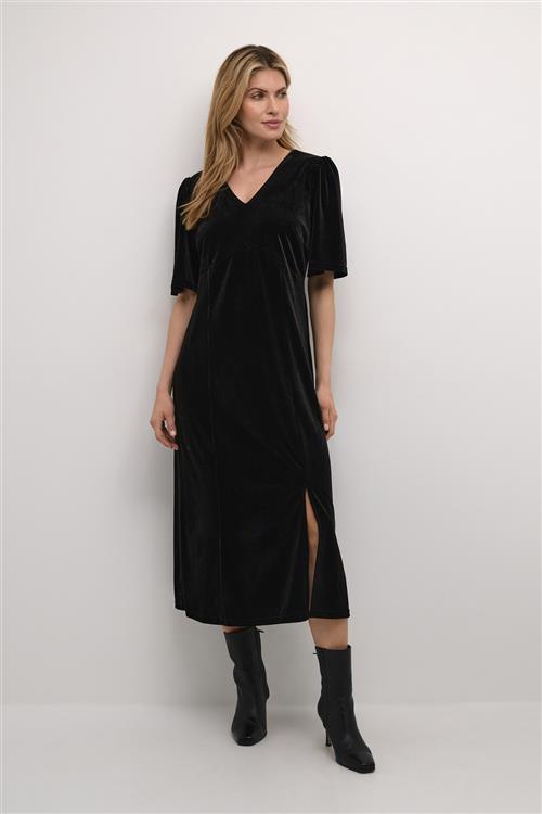 Se Cream Crpativa Dress Kim fit Kvinde Pitch Black Maxi Kjoler Str 46 - hos Magasin ved Magasin