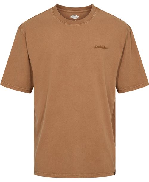 Dickies Plentywood TEE SS Brown Duck Mand Brown Duck Kortærmede T-shirts Str XL - hos Magasin