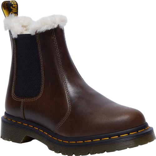 Dr. Martens 2976 Leonore Dark Khaki Orleans Kvinde Dark Khaki Chelsea Boots Str 41 - hos Magasin