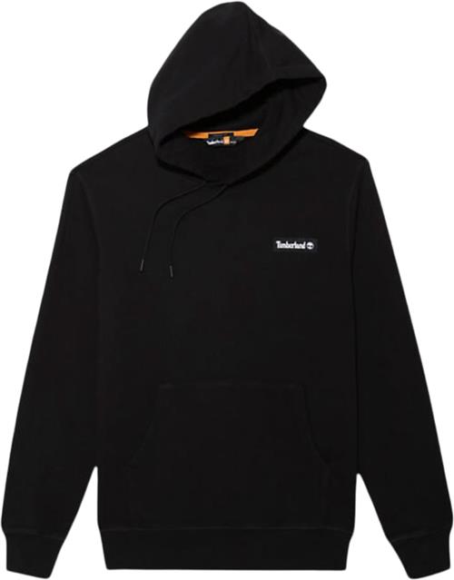 Se TIMBERLAND wov Badge Hoodie Mand Black Hoodies Str XL - Bomuld hos Magasin ved Magasin