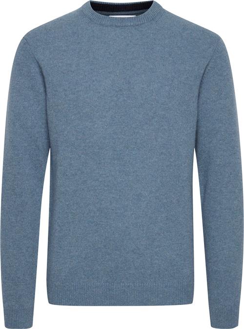 Casual Friday Cfkarl Crew Neck Bounty Knit Mand True Navy Melange Cardigans Regular Fit Str S - hos Magasin