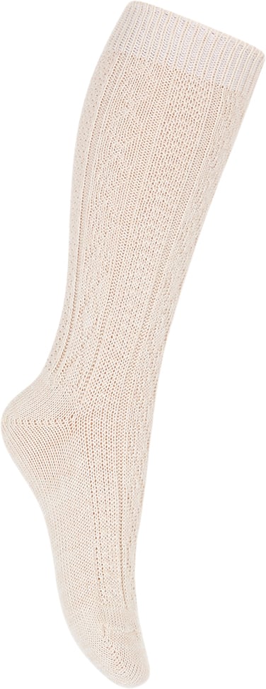 Se mpKids Wally Knee Socks Str 25/28 - Ecru Strømper Bomuld hos Magasin ved Magasin