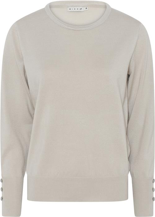 Micha BB Jumper_Bbautumnviscoseknit Kvinde Sandshell Sweaters Str XXL - hos Magasin