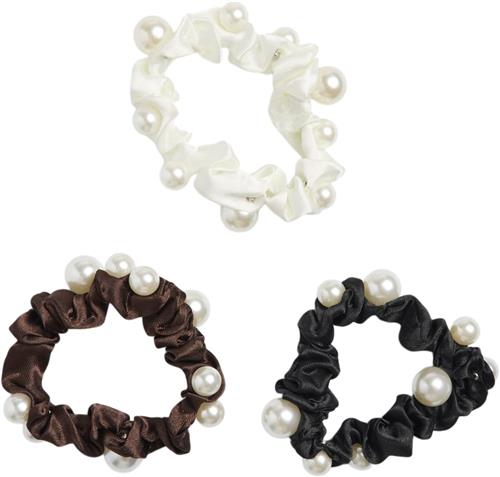 Pieces Pcmaria 3pack Scrunchie D2D ONE SIZE - Hårelastikker Polyester hos Magasin