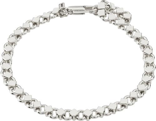 Se Pilgrim Desiree Recycled Bracelet Silverplated one size - Kædearmbånd Uden Vedhæng hos Magasin ved Magasin