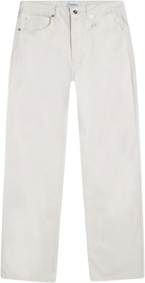 Se Woodbird Maria Off White Jeans Kvinde Off White Straight Jeans Str 24 / 33 - Bomuld hos Magasin ved Magasin