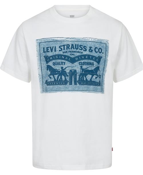 Se Levi's SS Relaxed FIT TEE Archival 2H Mand Whites Kortærmede T-shirts Relaxed Fit Str L - Bomuld hos Magasin ved Magasin