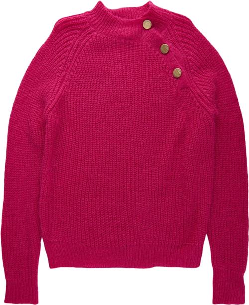 Soft Gallery Sgkiki Knit Pullover Str 4y - Pink Peacock Strik Polyester hos Magasin