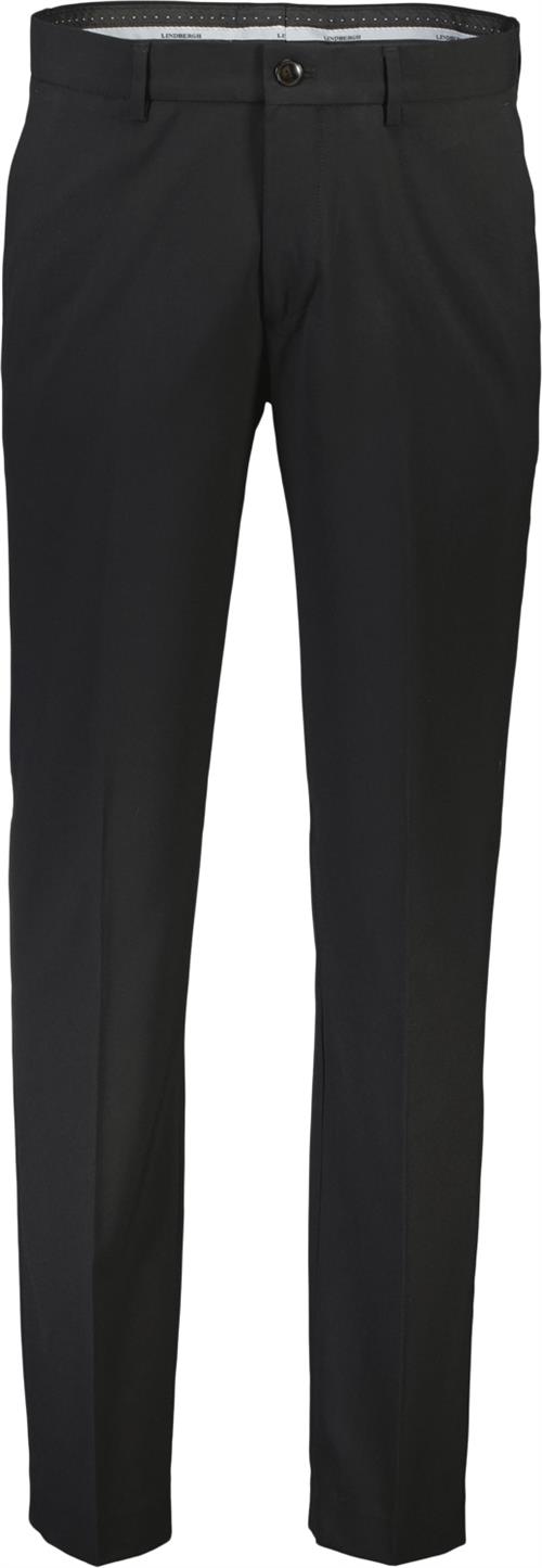 Se Lindbergh Superflex Pants Mand Sort Habitbukser Str 62 - hos Magasin ved Magasin