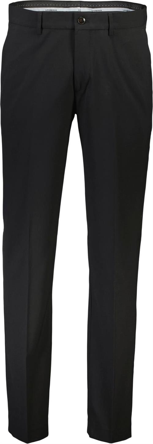 Se Lindbergh Superflex Pants Mand Sort Habitbukser Str 58 - hos Magasin ved Magasin