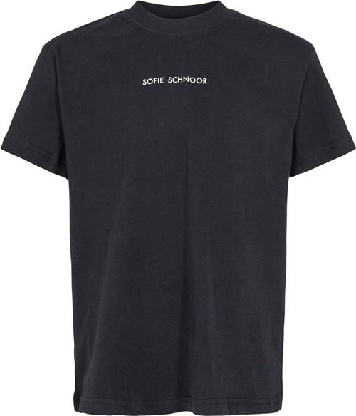 Se Sofie Schnoor Tshirt Str 12 år / 152 cm - Black Kortærmede T-shirts hos Magasin ved Magasin