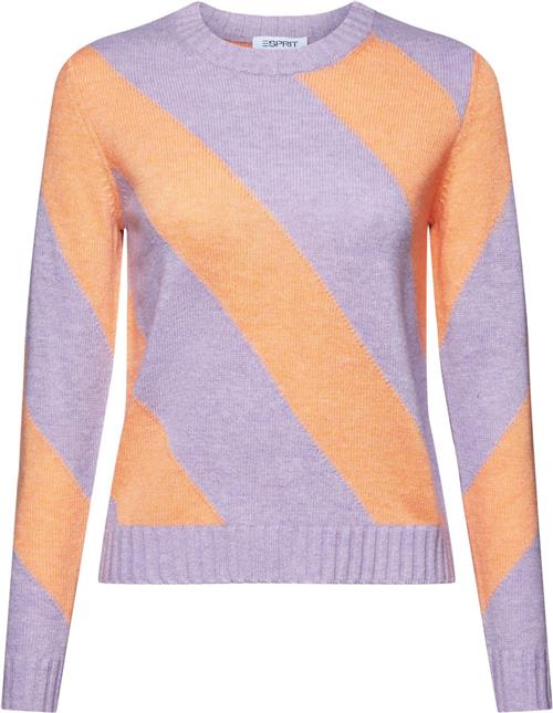 Se Esprit ws Shrunken crw Kvinde Lavender 3 Sweaters Str XL - hos Magasin ved Magasin