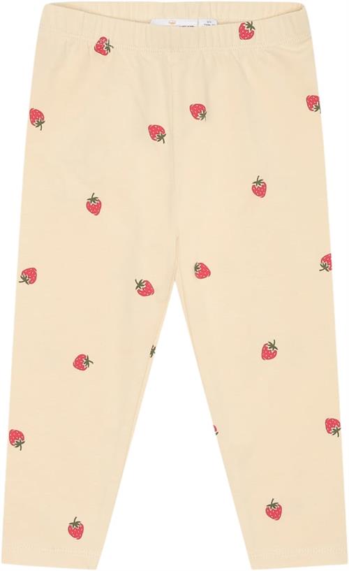 Se The New Tnslarawila Leggings Str 92 cm - Angora Strawberry Leggings Bomuld hos Magasin ved Magasin