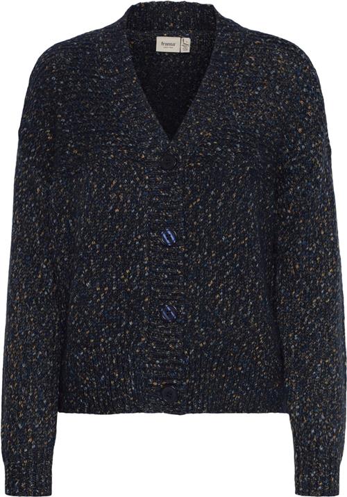 Se Fransa Frspotta CAR 2 Kvinde Navy Blazer Mix Cardigans Regular Fit Str L - hos Magasin ved Magasin