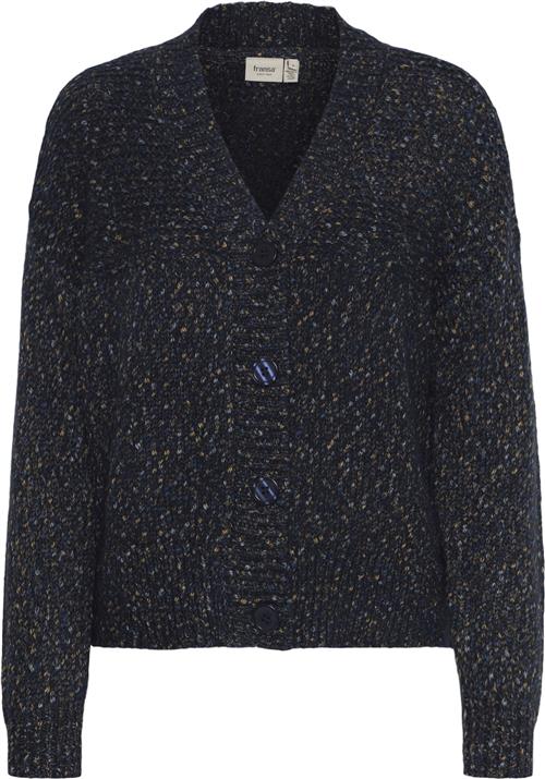 Fransa Frspotta CAR 2 Kvinde Navy Blazer Mix Cardigans Regular Fit Str M - hos Magasin