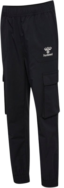 Hummel Hmlstop Cargo Pants Str 6 år / 116 cm - Sort Bukser hos Magasin