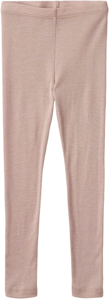 Wheat Uld Leggings Str 4 år / 104 cm Uld - Dry Rose Leggings hos Magasin