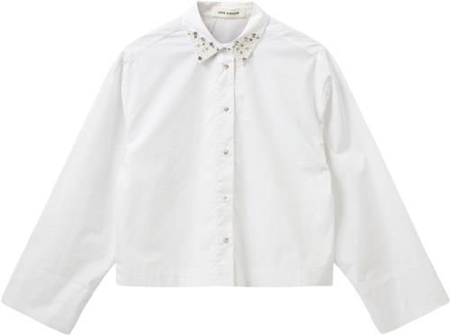 Se Sofie Schnoor Shirt Kvinde Brilliant White Langærmede Skjorter Str 42 - hos Magasin ved Magasin