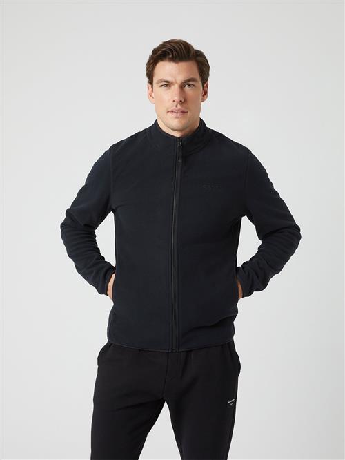 Björn Borg Borg Full ZIP Fleece Mand Black Fleece Str XL - hos Magasin