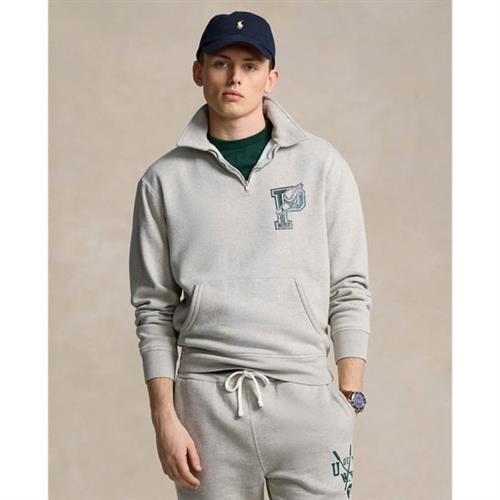 Polo Ralph Lauren Seasonal Fleecelsl-sws Mand Lt Vintage Hthr Sweatshirts Str M - hos Magasin