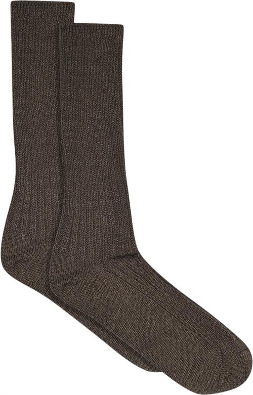 Se mpWoman Bess Long Socks Ankelstrømper Str 40/42 - Cashmere hos Magasin ved Magasin