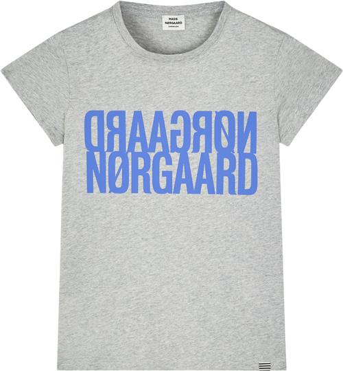 Mads Nørgaard - Copenhagen Single Organic Tuvina Tee Str 6 år - Grå Kortærmede T-shirts hos Magasin