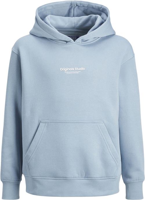 Se Jack & Jones Jorvesterbro Sweat Hood Noos JNR Str 152 Drenge - Mountain Spring/loose Sweatshirts hos Magasin ved Magasin