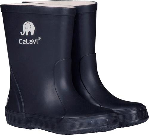 CeLaVi Basic Wellies Solid 778 Marine Gummistøvler Str 22 - hos Magasin