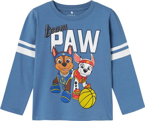 Se Name It Nmmjobs Pawpatrol LS TOP Cplg Str 98 - Coronet Blue Langærmede T-shirts hos Magasin ved Magasin