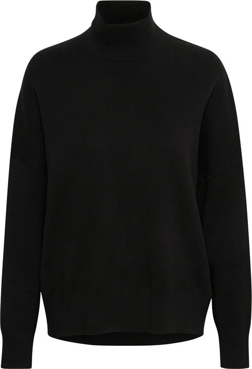 InWear Tenleyiw Turtleneck Pullover Kvinde Black Rullekraver Str L - hos Magasin