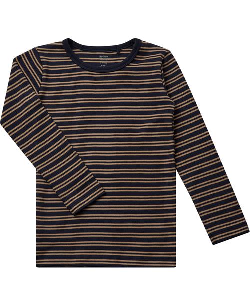 Se Magasin du Nord Collection Magasin Mouse 1G Str 4 Navy Blazer / Cartouche Stripe Bluser Bomuld ved Magasin