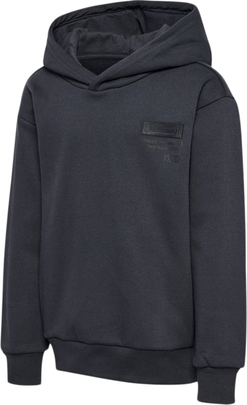 Se Hummel Hmlarchie Hoodie Str 8 år / 128 cm - Obsidian Sweatshirts hos Magasin ved Magasin