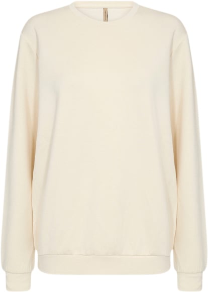 soyaconcept Scbanu 198 Sweatshirt Creme Kvinde 1620 Creme Sweatshirts Str XL - Polyester hos Magasin