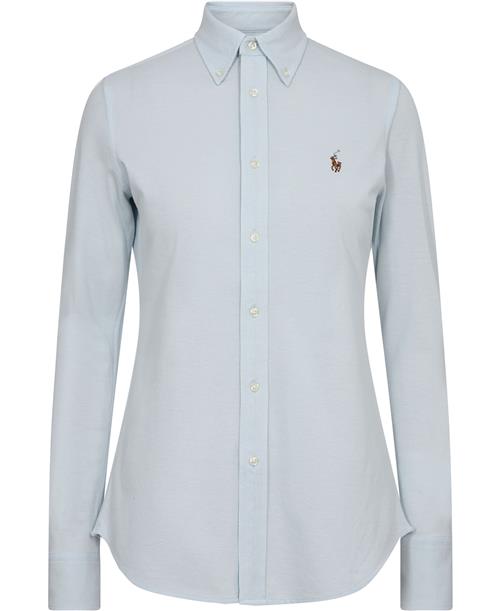 Polo Ralph Lauren 55/2 Oxford Meshlsl-bfs Kvinde Chambray Indigo Langærmede Skjorter Str XL - Bomuld hos Magasin