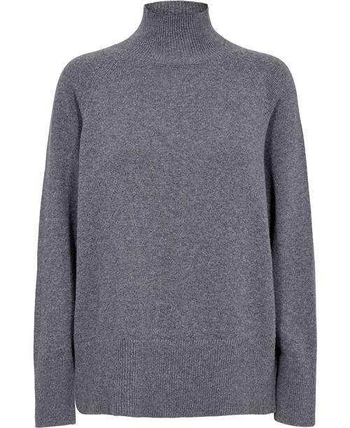 Marella Falange Kvinde Medium Grey Rullekraver Str XXL - Uld hos Magasin