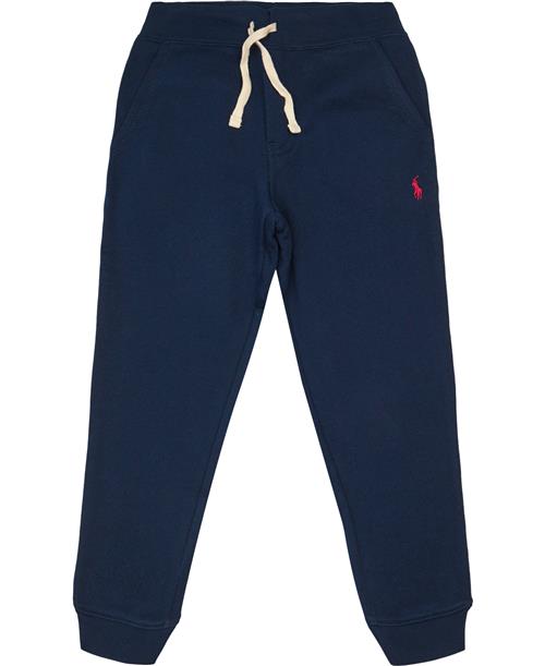 Polo Ralph Lauren Cottonblend-fleece Jogger Str 3 År - Blå Bukser hos Magasin