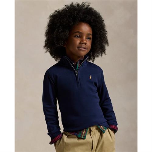 Se Polo Ralph Lauren 50/1 Interlocklshzm5-kn-plo Str 7 / 7 år - Blå Sweatshirts hos Magasin ved Magasin