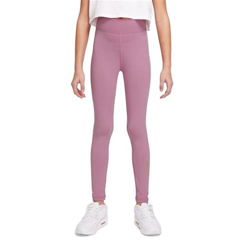 Se Nike Sportswear Essential Mid Rise Leggings 147-158 / L - Tights hos Magasin ved Magasin