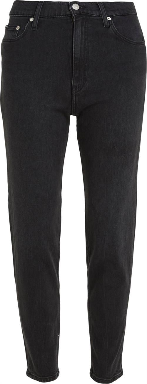 Calvin Klein MOM Jean Kvinde 1by Bukser Med Smalle Ben Str 34/NI - hos Magasin