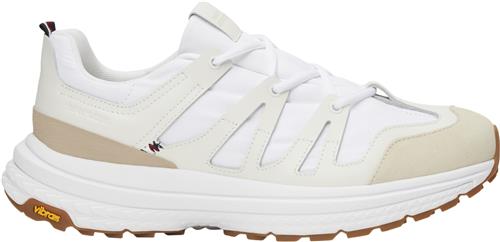 Tommy Hilfiger M Runner Tech Knit Mand White Sneakers Str 42 - hos Magasin