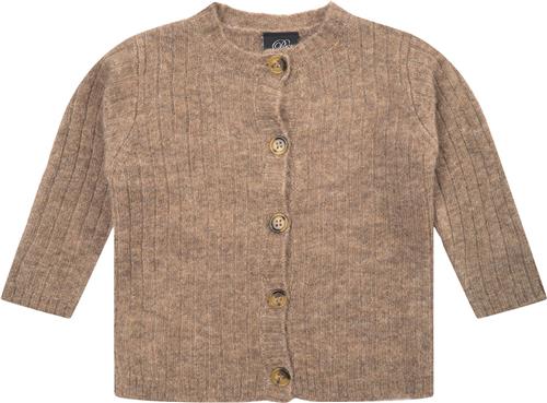 Sofie Schnoor Knit Str 104-110 - Brown Melange Cardigans hos Magasin