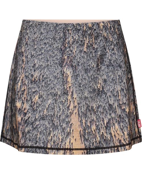 Diesel Okory Skirt Kvinde 9dma Korte Nederdele Str L - hos Magasin