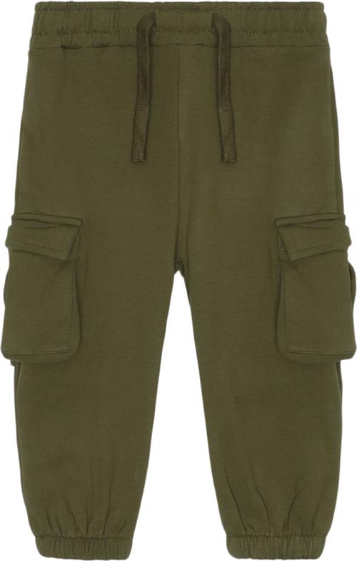 Se The New Tnslegend Uni Cargo Sweatpants Str 92 cm - Ivy Green Bukser hos Magasin ved Magasin