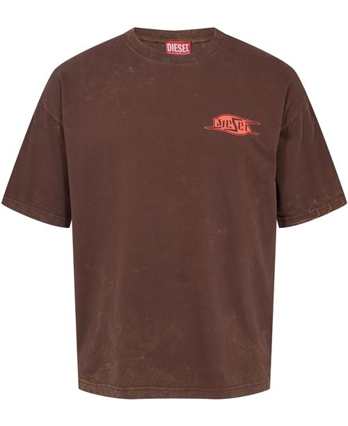 Diesel Tboxt-q8 T-shirt Mand 7es Kortærmede T-shirts Str L - hos Magasin