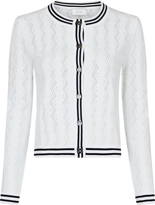 Neo Noir Timona Knit Cardigan Kvinde Off White Cardigans Str 40 - hos Magasin